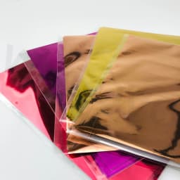 50pcs Foil Transfer Sheet for Cricut Joy Maker 3 2 1/Cricut Explore 3 2/Air 2 3/ Cameo (No Heating Required) DIY Rese Gold Ruby