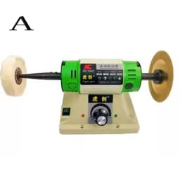 220V jewelry stone grinder, desktop electric polisher, desktop lathe polisher, adjustable speed 0-10000RPM, 750W