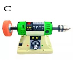 220V jewelry stone grinder, desktop electric polisher, desktop lathe polisher, adjustable speed 0-10000RPM, 750W