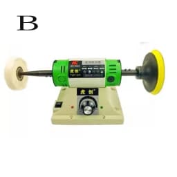 220V jewelry stone grinder, desktop electric polisher, desktop lathe polisher, adjustable speed 0-10000RPM, 750W