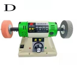 220V jewelry stone grinder, desktop electric polisher, desktop lathe polisher, adjustable speed 0-10000RPM, 750W