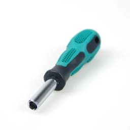 Bit Holding Screwdriver with Soft Finish Handle, 1/4" x 118mm, Magnetic 1/4 Bit Holder Screwdriver Handle