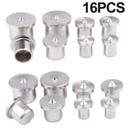 Dowel Centre Point 10Pcs 6mm 8mm 10mm 12mm Locating Pins Fasteners Wood Timber Marker Hole Tenon Center Set For Soft Hard Wood