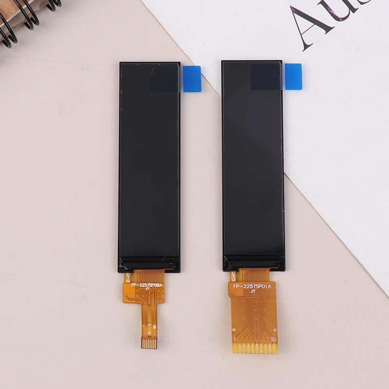 2.25 Inch TFT LCD Display Screen LCD Screen 76x284 Long Strip Screen ST7789 Driver Serial Port Screen Color Screen