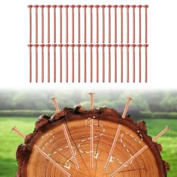 65/75mm Copper Nails For Killing Trees Stump Root Tree Stump Killer Removal Spikes Hardware Root Enduring