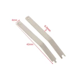 1/5Pairs Cuticle Trimmer Nail Art Scissors Stainless Steel Flat Spring Small Needle Pliers Spring Accessories