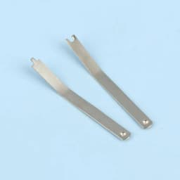 1/5Pairs Cuticle Trimmer Nail Art Scissors Stainless Steel Flat Spring Small Needle Pliers Spring Accessories