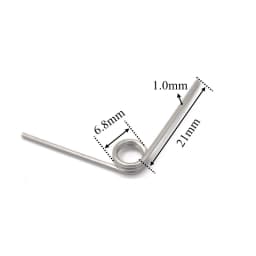 304 Stainless Steel Fishing Rod Drop Wheel Drum Wheel Spring Fishing Reel Gear Torsion Spring For Daiwa Spinning Wheel