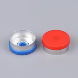 100pcs Medical Vial Cap Aluminum Cap Medical Bottle Cap OD 20mm Diameter Aluminum Flip Off Cap