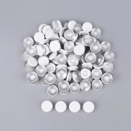 100pcs Medical Vial Cap Aluminum Cap Medical Bottle Cap OD 20mm Diameter Aluminum Flip Off Cap
