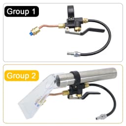Carpet Cleaning Extractor Upholstery Furniture Car Cleaning Hand Tool Extractor Vacuum Cleaner Wash Nozzle Steam Cleaner Parts