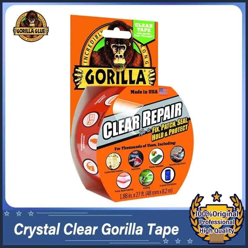 Crystal Black/White/Clear Gorilla Tape 48mm X 8.2m UV and Temperature Resistant