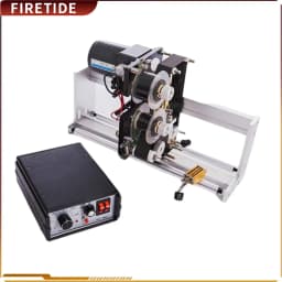 HP-241G 220W Electric Code Machine Mini Heat Date Printer Tactile Thermal Color Strip Automatic Hot Printing Coding Machine