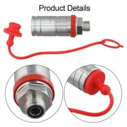 SJ11129 Hydraulic Quick Connector RE219420 SJ30426 RE255758 M22x1.5 Male Connector Suitable For Tractors 5200, 5300, 5400+