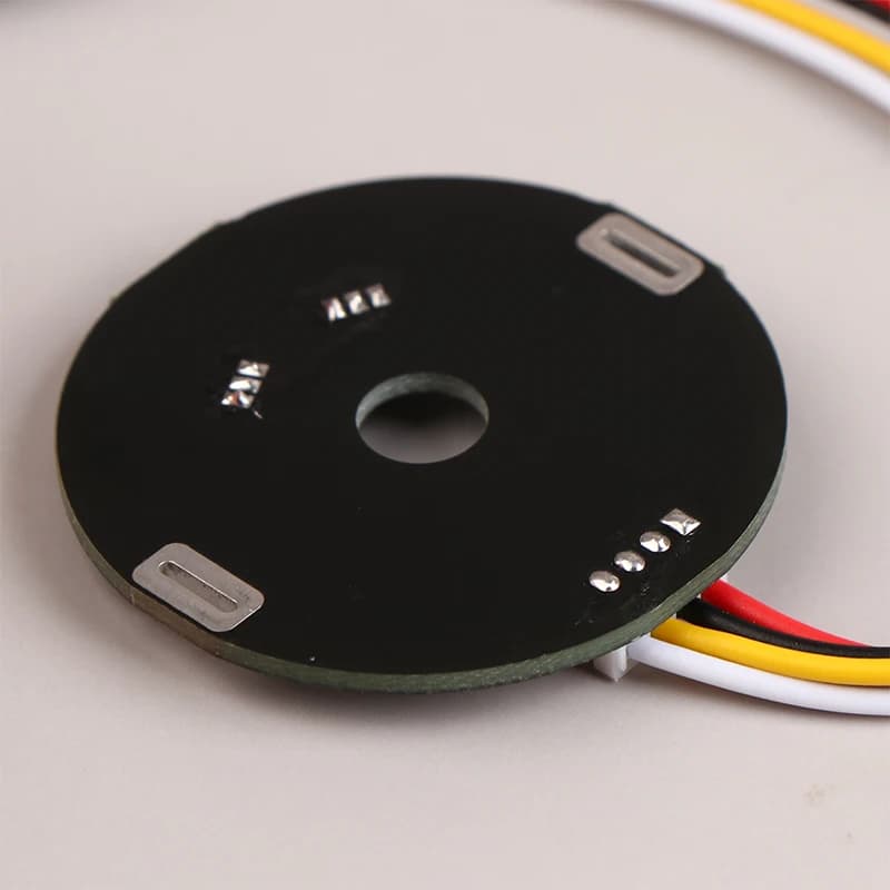 1Pc 775-P16 Double Hall Magnet Encoder Code Plate Magnetic Induction Rotation Speed Direction Sensor Use To 775 DC Gear Motor