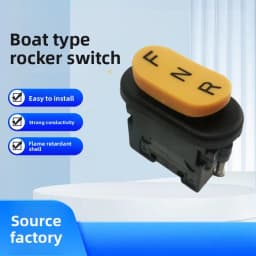Ship type rocker 3 gear switch excavator, industrial handle 5 million life Honeywell micro switch