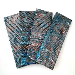 2pieces C-Tek Honeycomb resin Material for DIY Knife Handle Material Plate Resin Compound Material 120x40x8mm
