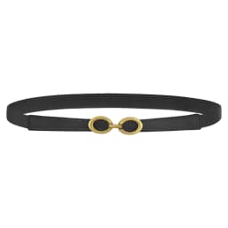 SISHION Summer Fashion Women Belts SH024 PU Leather Thin Elastic Waist Belt Slim Waistband Black Camel Coffee Plus Size