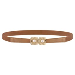 SISHION Summer Fashion Women Belts SH024 PU Leather Thin Elastic Waist Belt Slim Waistband Black Camel Coffee Plus Size