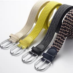 Very Popular Fashion 105cm Women's Belt White Luxury Woven Stretch Casual Alloy Buckle Needle Elastic Canvas Boy's Waist straps
