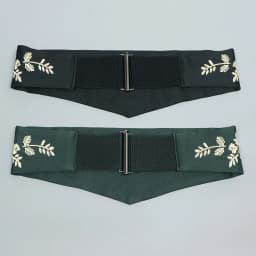 Chinese Tradtional Embroidery Flower Fabric Elastic Waistbands Women Elegant Wide Strechy Waist Belts Embroider Cinturon Flores