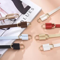 1x110cm Knotted Belt Vintage PU Leather Waistband Solid Color Vintage Decorative Belts Thin Dress Girdle For Women