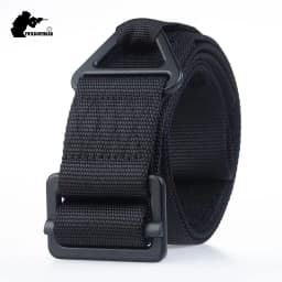 4.5cm Real Nylon Tactical Belt Hook Loop Alloy Buckle Unisex High Quality Casual Belt Military Training Belt AF101