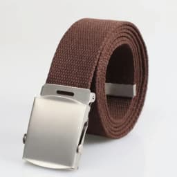 2025 New Men's Canvas Belt Outdoor Wear-resistant Breathable Alloy Buckle Unisex Belt Youth Camouflage Sports Waistband