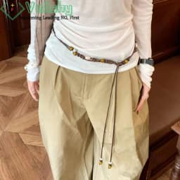 Bohème Ethnic Floral Waist Chain For Women Retro With Skirts And Jeans A Belt With A Unique Design And A Rhin Leather Strap