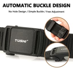 TUSHI New Men's Elastic Belts Unisex Casual Woven Belt for Men Outdoor Training Work Belt with Jeans Belt of Women Accessories