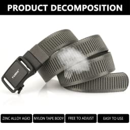 TUSHI New Men's Elastic Belts Unisex Casual Woven Belt for Men Outdoor Training Work Belt with Jeans Belt of Women Accessories