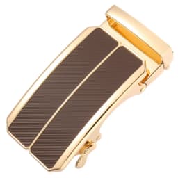 Plyesxale High Quality Belts Buckle Luxury Male Automatic Buckle Head Casual Belt For 3.4cm 3.5m Width Ratchet Belt Strap B1295