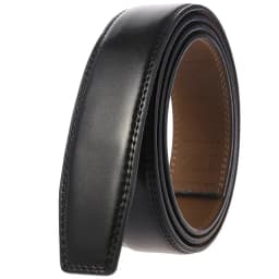 6 Color No Buckle Designer Mens Belts Body 3.5cm Wide Cowskin Genuine Leather High Quality Men Automatic Belt Body Kemer White