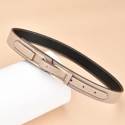 New Women's Leather Belt Simple and Fashionable Tunic Matching Dress High Quality Designer Girdle Belt All-match Trendy Products