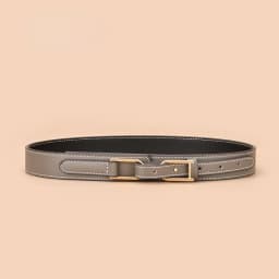 New Women's Leather Belt Simple and Fashionable Tunic Matching Dress High Quality Designer Girdle Belt All-match Trendy Products