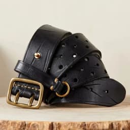3.8cm Luxury Thick Cowhid Genuine Leather Men Belt Double Buckle Ceinture Leather Belt Men Jeans Trouser Strap For Jeans