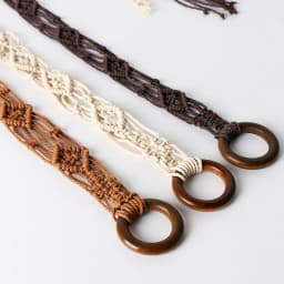 New Weaving Tassel Waist Rope For Women Versatile Dress Decoration Korean Knotted Thin Waist Rope Wax Thread Knotted Waist Belt