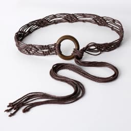 New Weaving Tassel Waist Rope For Women Versatile Dress Decoration Korean Knotted Thin Waist Rope Wax Thread Knotted Waist Belt