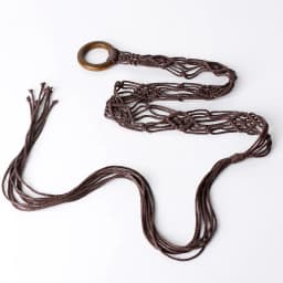 New Weaving Tassel Waist Rope For Women Versatile Dress Decoration Korean Knotted Thin Waist Rope Wax Thread Knotted Waist Belt