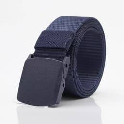 Automatic Buckle Nylon Men's Tactical Canvas Belts Premium Pants Sports Nylon Belts Black Blue Green