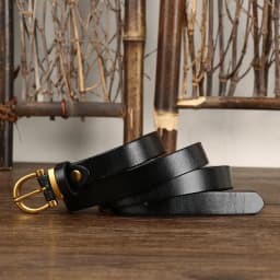 1.8cm Women Belts New Genuine Leather Simple Metal Buckle Belt Girls Dress Jean Pants Waistband Belts for Lady Luxury Designer