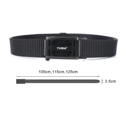 MEDYLA Tactical Belt Men's Outdoor Leisure Belt Nylon Military Army belt Outdoor Metal Buckle Training Hunting Belt BLL041
