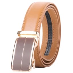 Plyesxale Fashion Green Genuine Leather Belts For Men Luxury Designer Automatic Buckle Belt Man Business Formal Belts Male B104