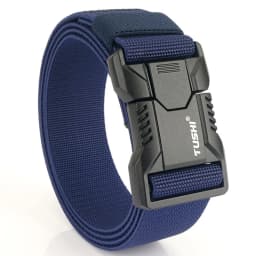 TUSHI Genuine Tactical Belt Aluminum Alloy Buckle Quick Release Elastic Belt Casual Workwear Training Belt Men's Pants Belt