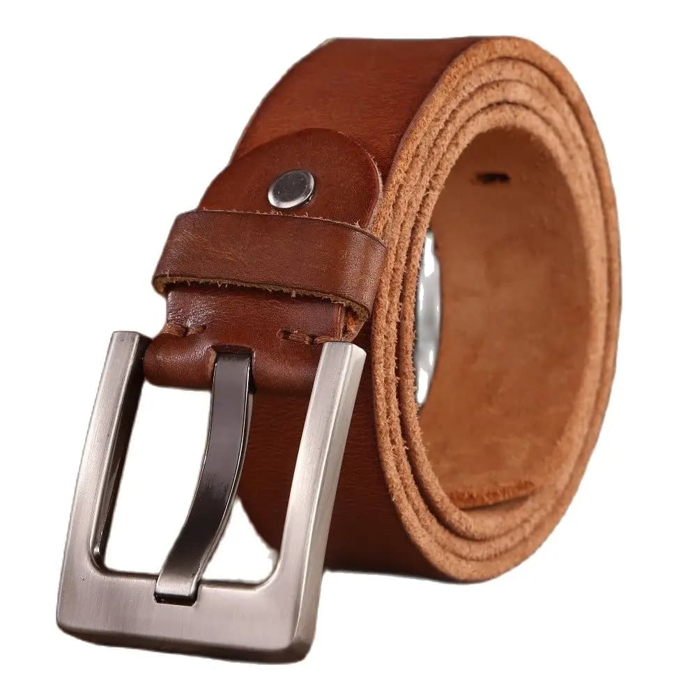 2020 belts men high quality full grain 100% real genuine leather natural soft strap camel girdle brown wide luxury cowboy 130 cm
