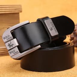 100% Genuine Leather Belt for Men Luxury Brand Designer High Quality Alloy Pin Buckle Belts for Jeans Business 2025 Cowskin Belt