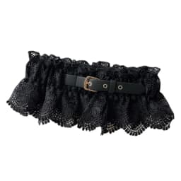 Elegant Women Black Lace Belts Elastic Adjustable Waistband Pin Buckle Cummerbund Dress Shirts Coat Decoration Belt