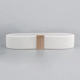 Wide Elastic Belt Dress Stretch Waist Belt Women Dress Accessories Waistband Corset Waist Metal Buckle