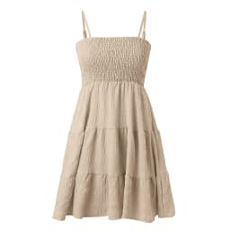 Women Strapless Backless Slip Mini Dress Sexy Lady High Elastic Waist Solid Purple Ruffle Party Dresses AXEWMFS-AXR305