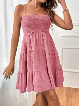 Women Strapless Backless Slip Mini Dress Sexy Lady High Elastic Waist Solid Purple Ruffle Party Dresses AXEWMFS-AXR305